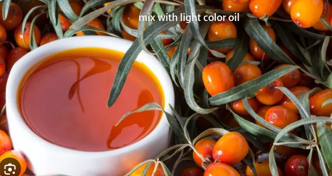 sea buckthorn seed oil with guideline