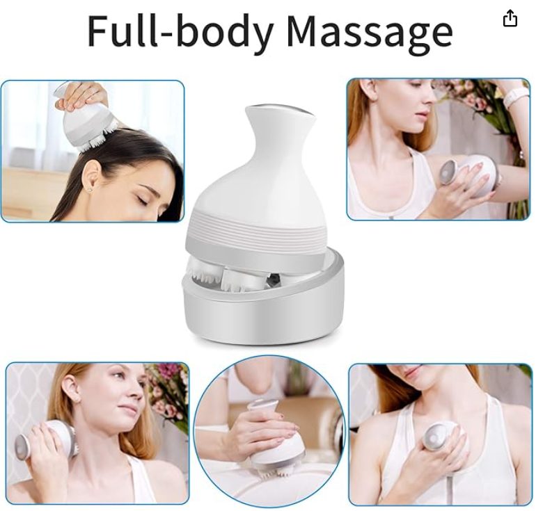 Full Body Massage image including scalp massage